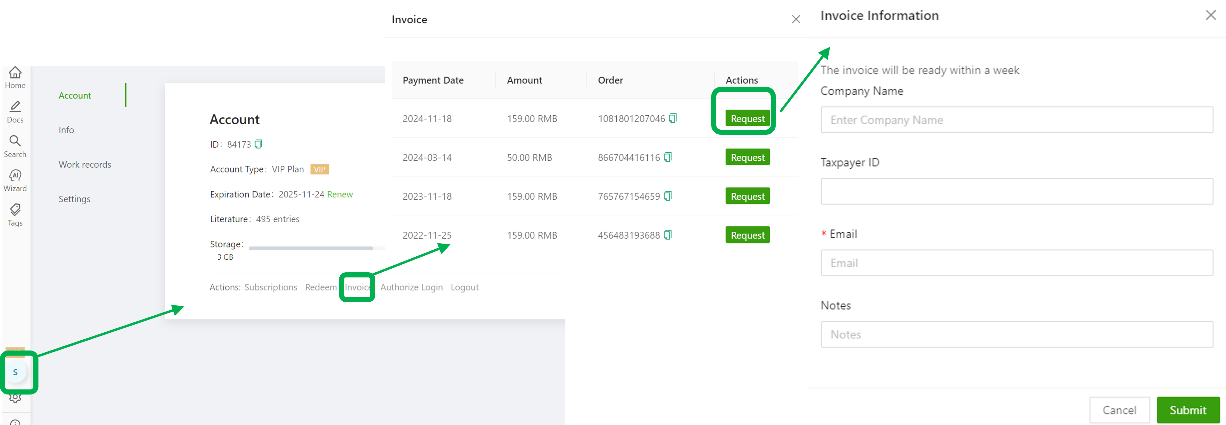 invoice